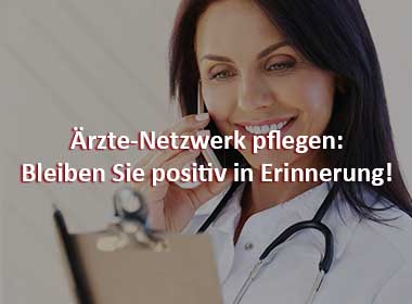 Erfolgreiche Rehasport Arztakquise - Praxis Tipps Netzwerkpflege